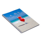 Drink On Beach Notebook Notizblock (Rechte Seite)