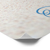 Drink On Beach Poster (Ecke)