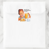 DRINK ORANGE JUICE Aufkleber (Tasche)