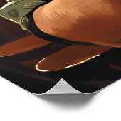 Drink stout in einem Dublin Pub Print Poster (Ecke)