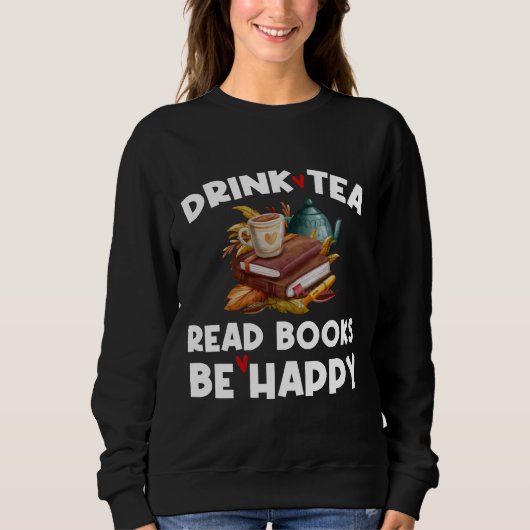 Drink Tee Drink Tee Lesen Bücher Zum guten Buch Te (Vorderseite)