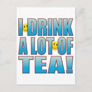Drink Tee Life B Postkarte