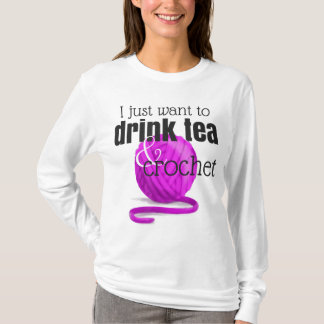 Drink Tee und Crochet ~ Funny Gift für Crocheter
