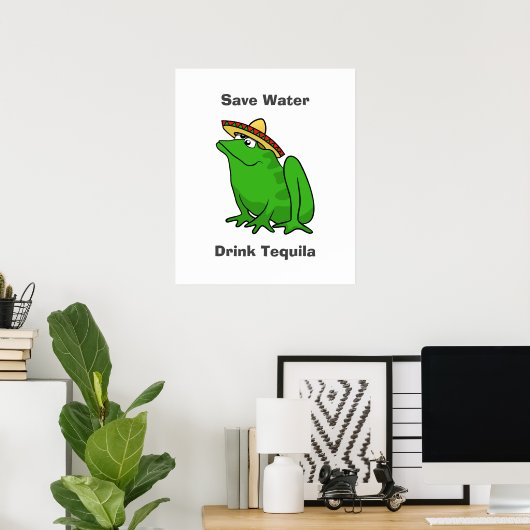Drink Tequila Poster (Heimbüro)