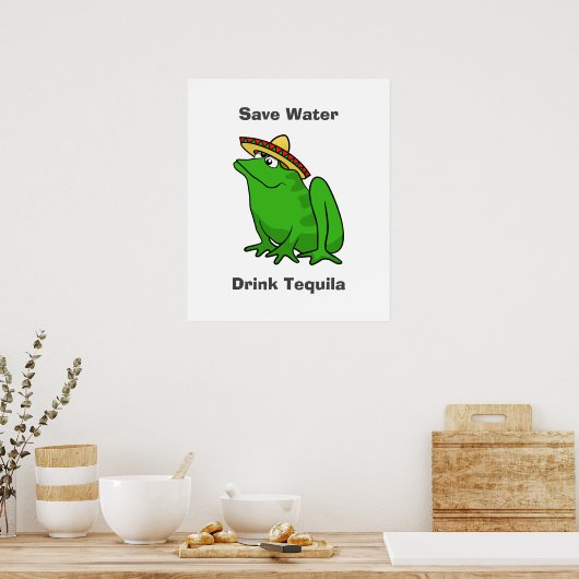 Drink Tequila Poster (Küche)