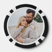 Drink Token Wedding Photo Pokerchips (Rückseite)