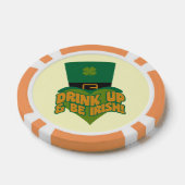 "Drink up & Be Irish!" Poker Chips (Einzeln)