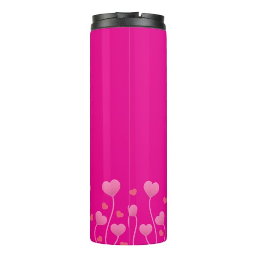 Drink up! Fun loving pretty  Thermosbecher (Rückseite)