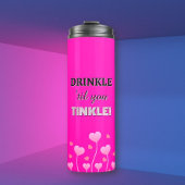 Drink up! Fun loving pretty Thermosbecher