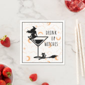 Drink up Hexen Cocktail Napkins Serviette (Beispiel)