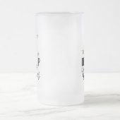 Drink up Hexen lustigen niedlichen Mond und Sterne Mattglas Bierglas (Mittel)