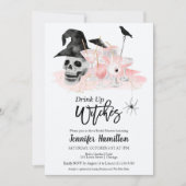 Drink Up Whitches Halloween Cocktail Brautparty (Vorderseite)
