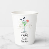 Drink Up Whitches Halloween Cocktail Brautparty Pappbecher (Rückseite)