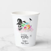 Drink Up Whitches Halloween Cocktail Brautparty Pappbecher (Vorderseite)