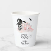 Drink up Whitches Pink Cocktail Brautparty Pappbecher (Vorderseite)