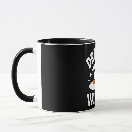 Drink Up Witches Funny Halloween Tasse (Links)