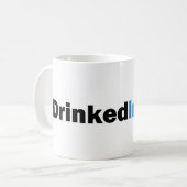 DrinkedIn Kaffee-Tasse Kaffeetasse (Vorderseite Links)