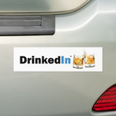 DrinkedIn Stoßdämpfer-Stock Autoaufkleber (Auf Auto)