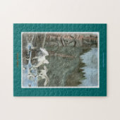 Drinken Pegasi & Totem Pole Fantasy Art Puzzle (Horizontal)