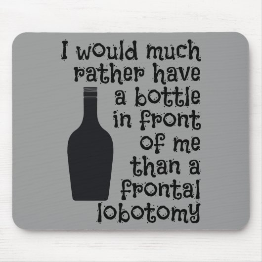 Drinken von Spaß, Farbmousepad Mousepad (Vorne)
