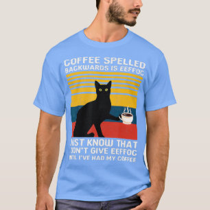 drinker Barista Espresso Kaffee geschrieben ist T-Shirt