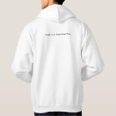DrinkGreatWine Schweiß Hoodie (Rückseite)