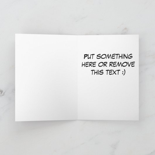 Drinkin' Bigfoot Karte (Innenseite)