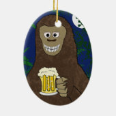 Drinkin Bigfoot Ornament (beidseitig) (Hinten)