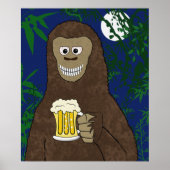 Drinkin' Bigfoot Poster (Vorne)