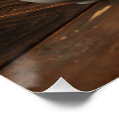 Drinking Alone (Gekka Dokushaku) Kanji Poster (Ecke)