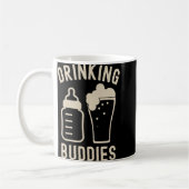 Drinking Buddies Dad Grandpa New Baby Beer And Bot Kaffeetasse (Links)