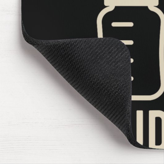 Drinking Buddies Dad Grandpa New Baby Beer And Bot Mousepad (Ecke)