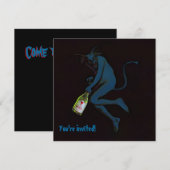 Drinking Devil ~ Einladungen / UAWG (Vorne/Hinten)