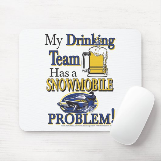 Drinking Team-1-[Converted] Mousepad (Mit Mouse)