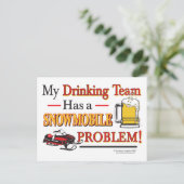 Drinking-Team-Final- Postkarte (Stehend Vorderseite)