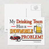 Drinking-Team-Final- Postkarte (Vorne/Hinten)