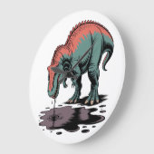 Drinking too much große wanduhr (Winkel)