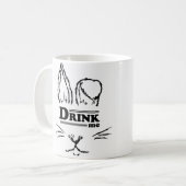 DrinkMe [gelehrte Stückchen] Tasse (Vorderseite Links)