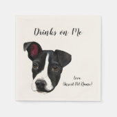 Drinks auf Me Napkins Serviette (Vorderseite)