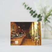 Drinks for Breakfast Postkarte (Stehend Vorderseite)