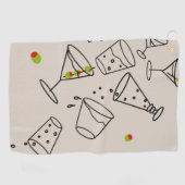 Drinks Golf Handtuch (Horizontal)