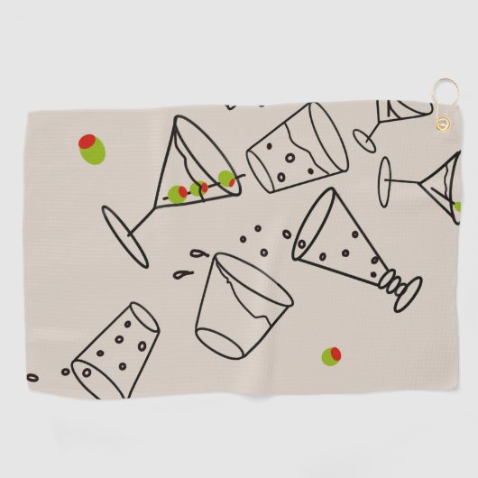 Drinks Golf Handtuch (Horizontal)