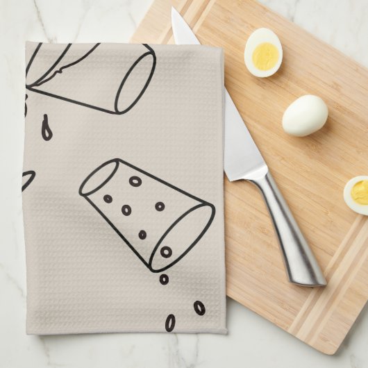 Drinks Kitchen Towel Geschirrtuch (Viertel Falte)