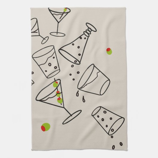 Drinks Kitchen Towel Geschirrtuch (Vertikal)