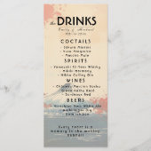 Drinks + lieblicher Text Japonesque Harmonie mit F Menükarte (Vorderseite)