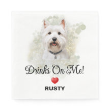 Drinks on Me West Highland Terrier