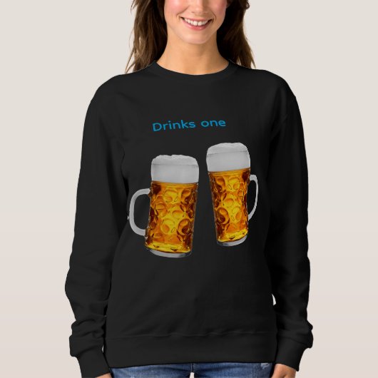 Drinks one hoodies women 2026 (Vorderseite)