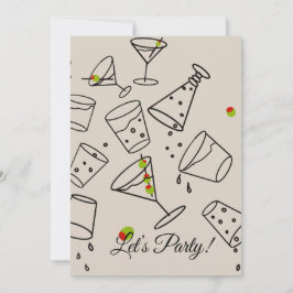 Drinks Party Invitation Einladung