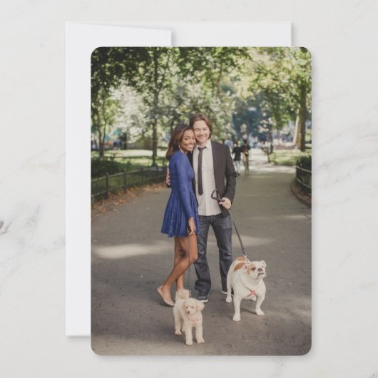 Drinks und Bows Probe Abendessen Einladung (Rückseite)