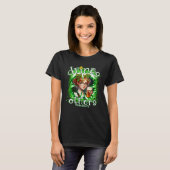 Drinks Well With Others Lunch lady Irish St Patric T-Shirt (Vorne ganz)